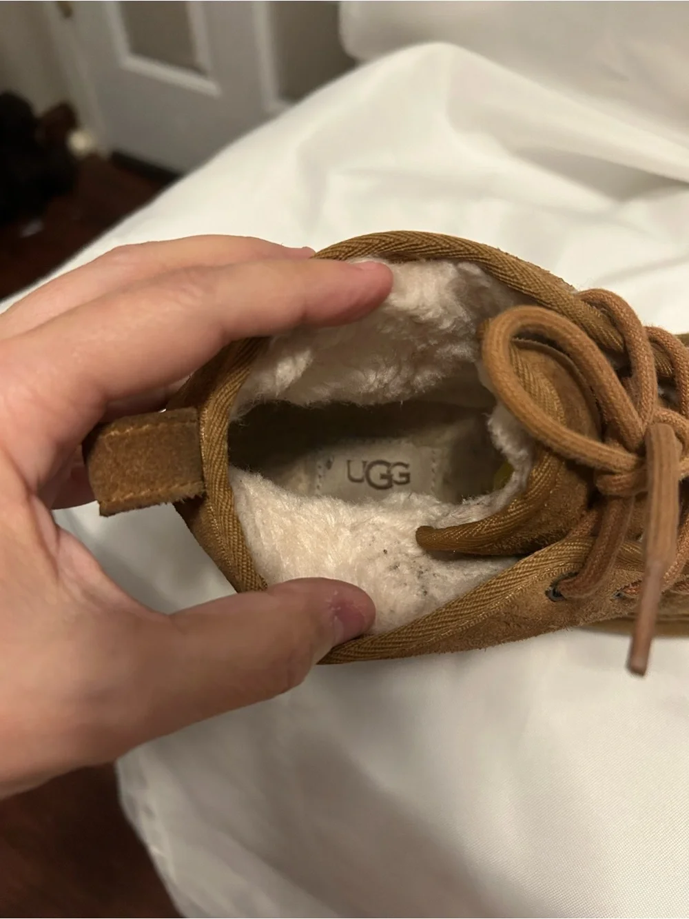 Women’s Brown Suede Lace-Up Casual Boots
